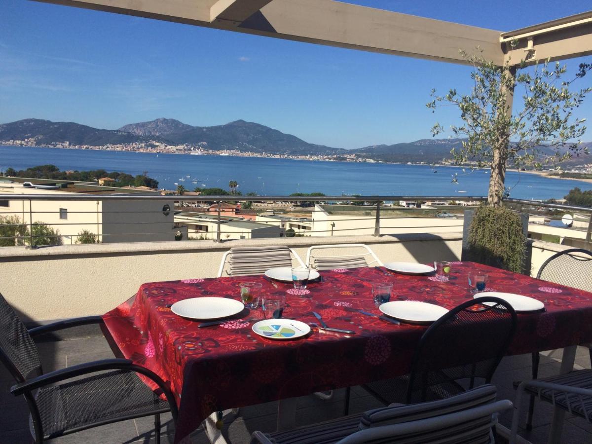 Vue Magnifique Sur Baie Ajaccio Lejlighed Porticcio  Eksteriør billede