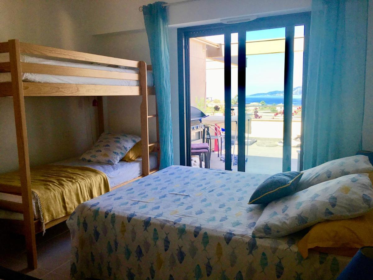 Vue Magnifique Sur Baie Ajaccio Lejlighed Porticcio  Eksteriør billede