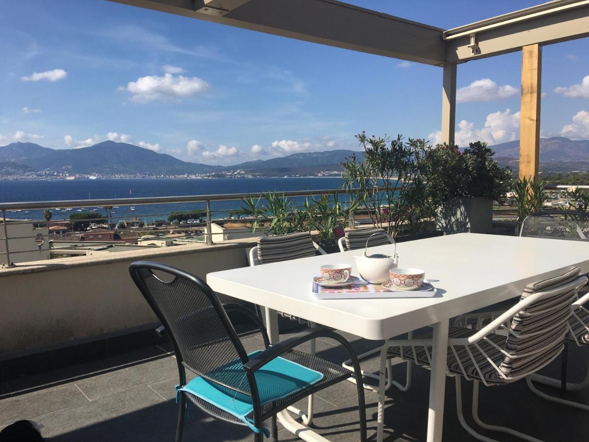 Vue Magnifique Sur Baie Ajaccio Lejlighed Porticcio  Eksteriør billede